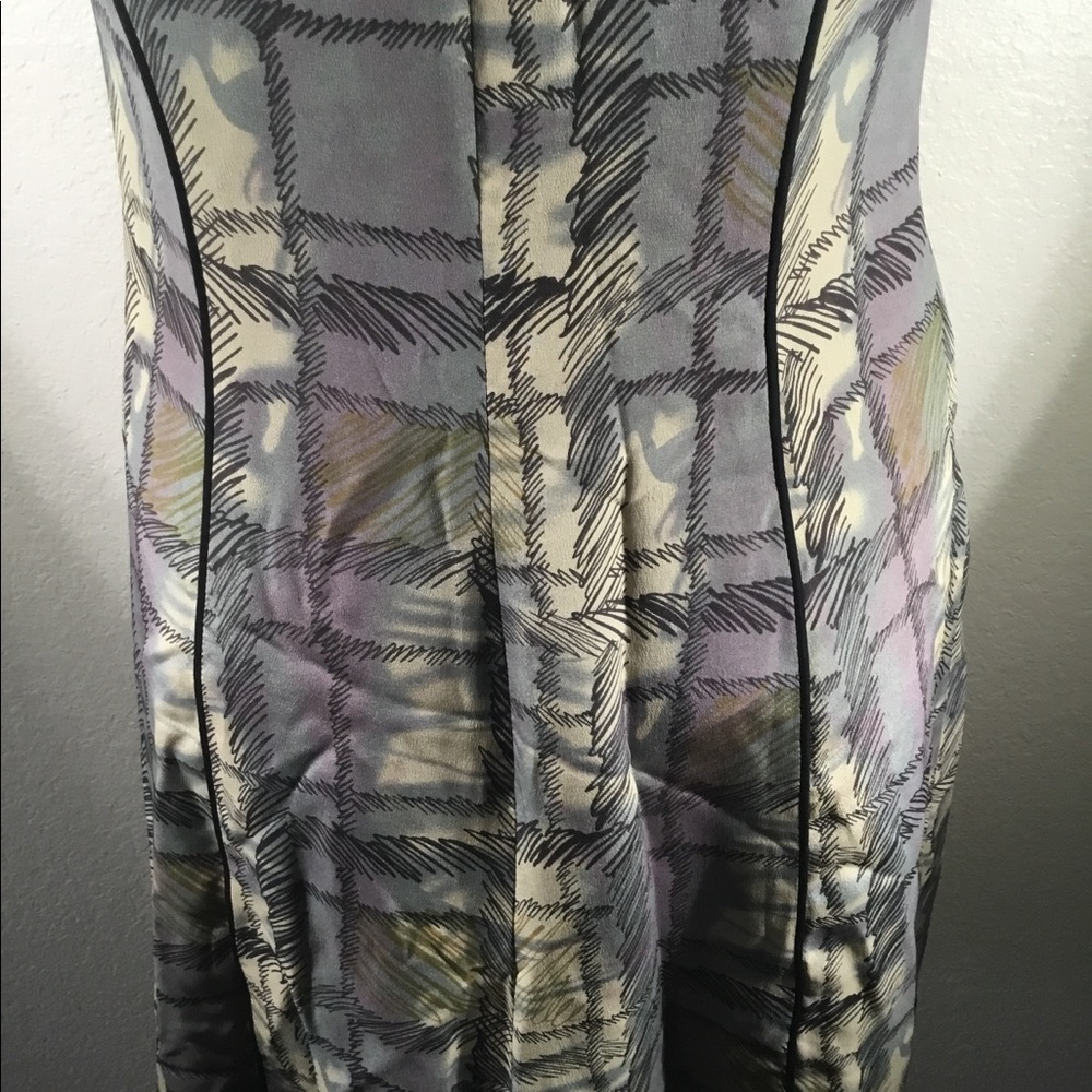 Biya by Johnny Was Peaky Blinders Shift Dress in Birmingham Shadow Plaid S NWT - Picture 7 of 7